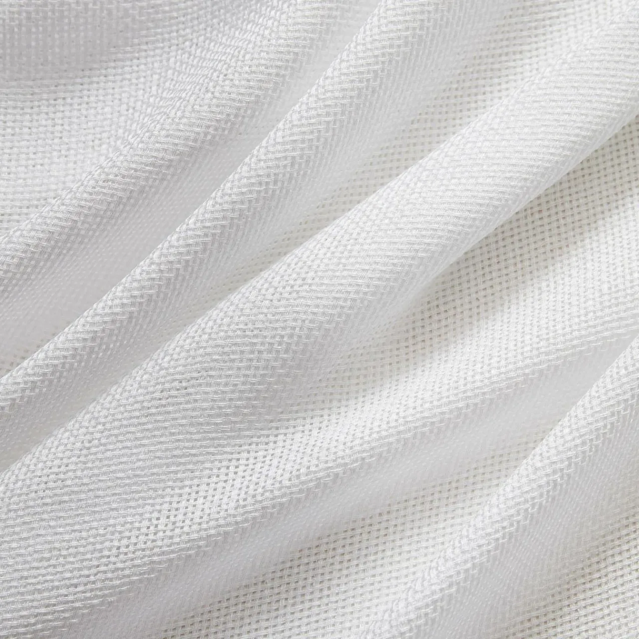 EMINZA Voilage grande largeur effet lin (400 x 240 cm) Luca Blanc Online