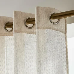 EMINZA Voilage grande largeur (400 x 240 cm) Arthur Beige New