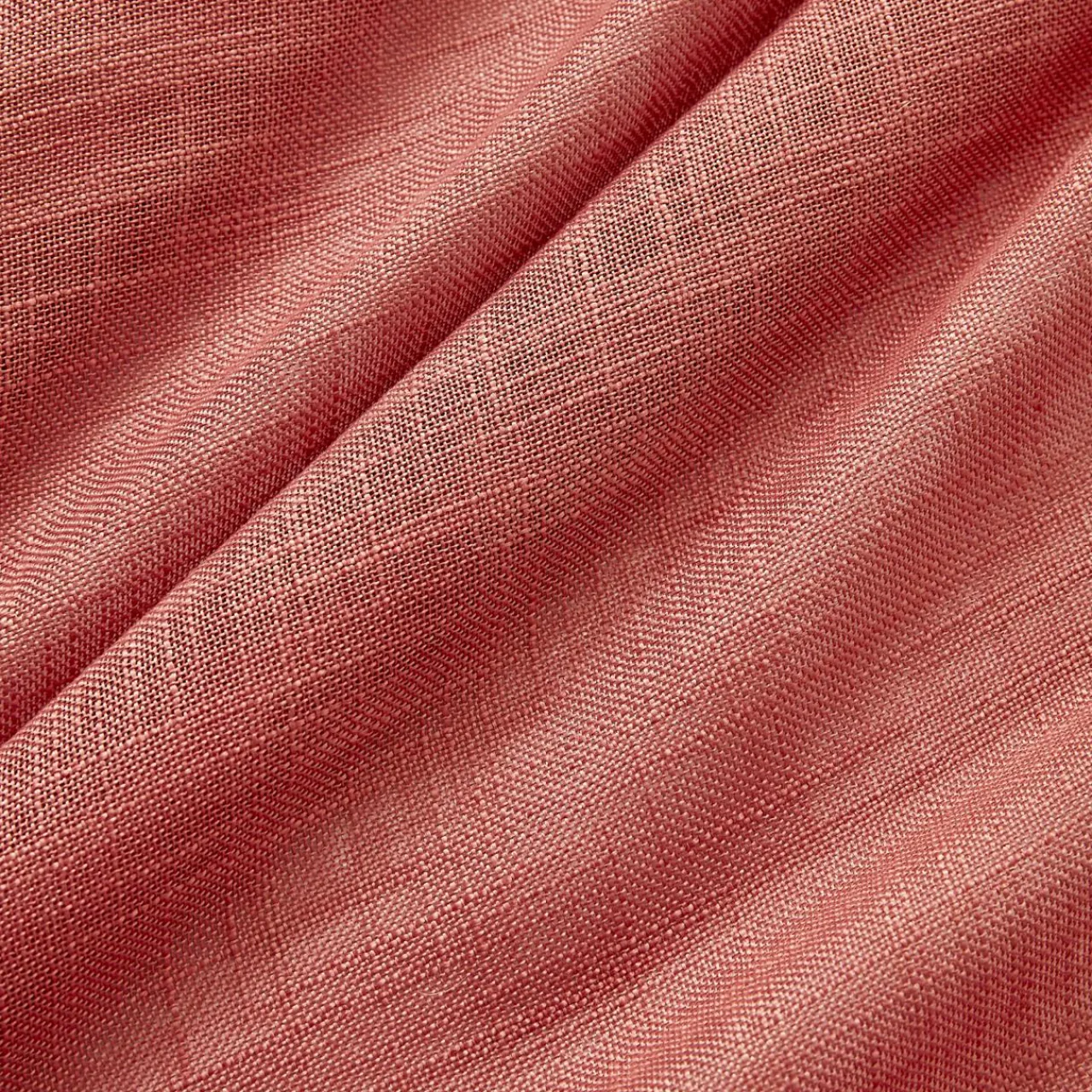 EMINZA Voilage œillets effet lin (140 x 240 cm) Robin Terracotta Best