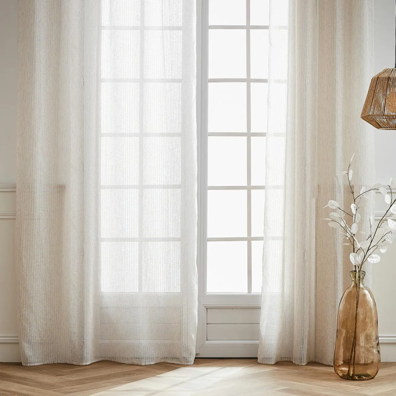 EMINZA Voilage œillets (140 x 240 cm) Arthur Beige Online