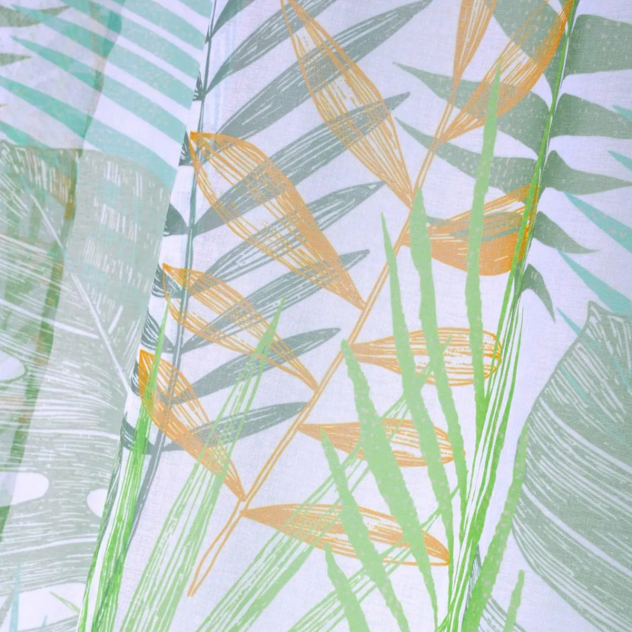 LOVELY CASA Voilage œillets (140 x 260 cm) Exolu Vert Best