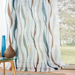 DOUCEUR D'INTERIEUR Voilage œillets (140 x 240 cm) Lisana Multicolore