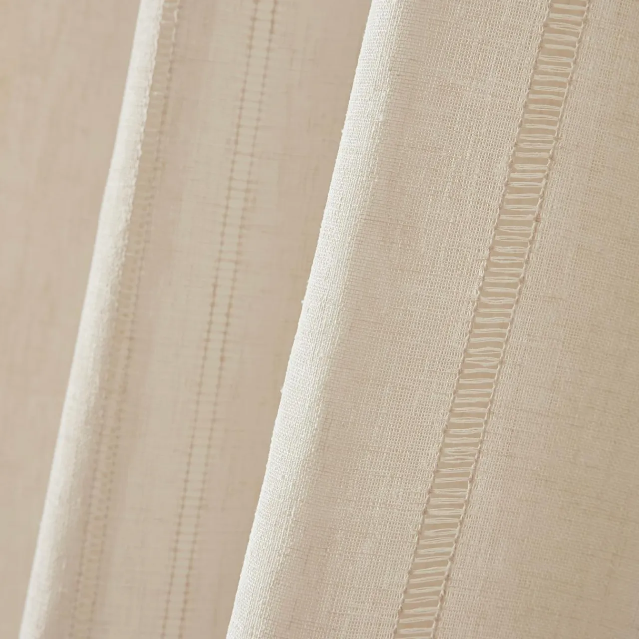 EMINZA Voilage œillets (140 x 240 cm) Léontine Beige Online