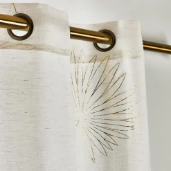douceur d'intu017drieur Voilage œillets (140 x 240 cm) Lotus Beige