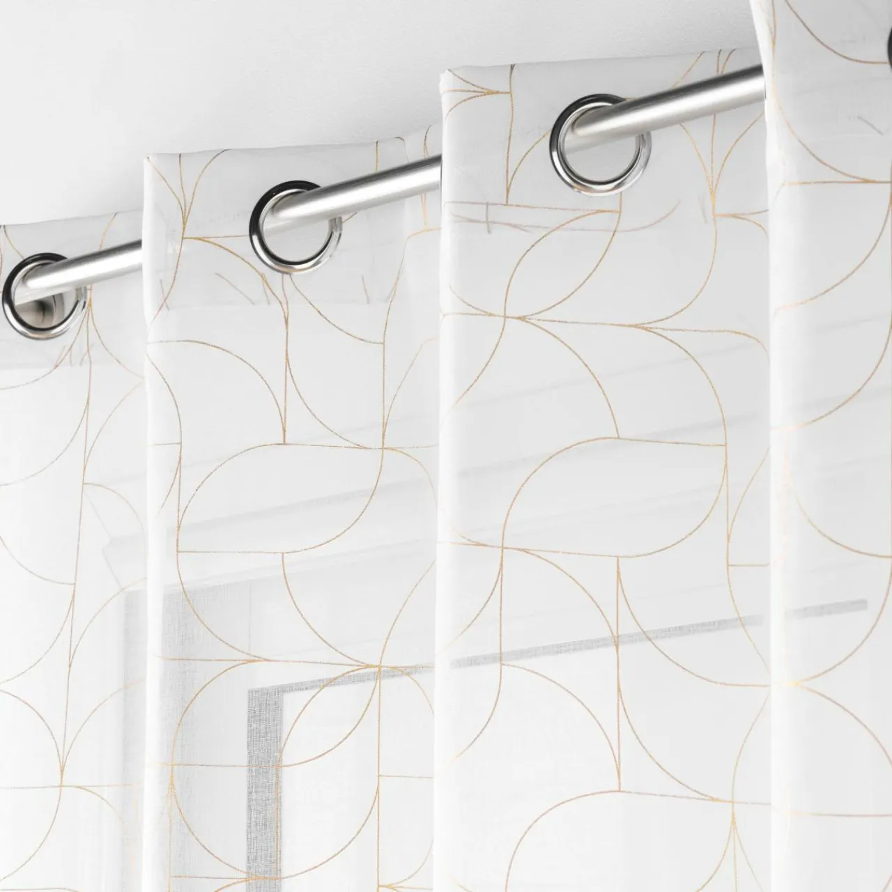 douceur d'intu017drieur Voilage œillets (140 x 240 cm) Louxor Blanc
