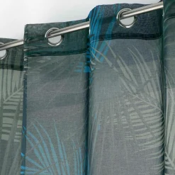 DOUCEUR D'INTERIEUR Voilage œillets (140 x 240 cm) Malyssa Bleu Best