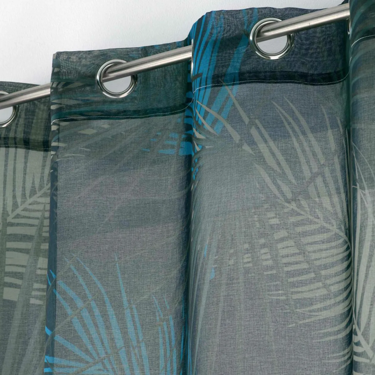 DOUCEUR D'INTERIEUR Voilage œillets (140 x 240 cm) Malyssa Bleu Best