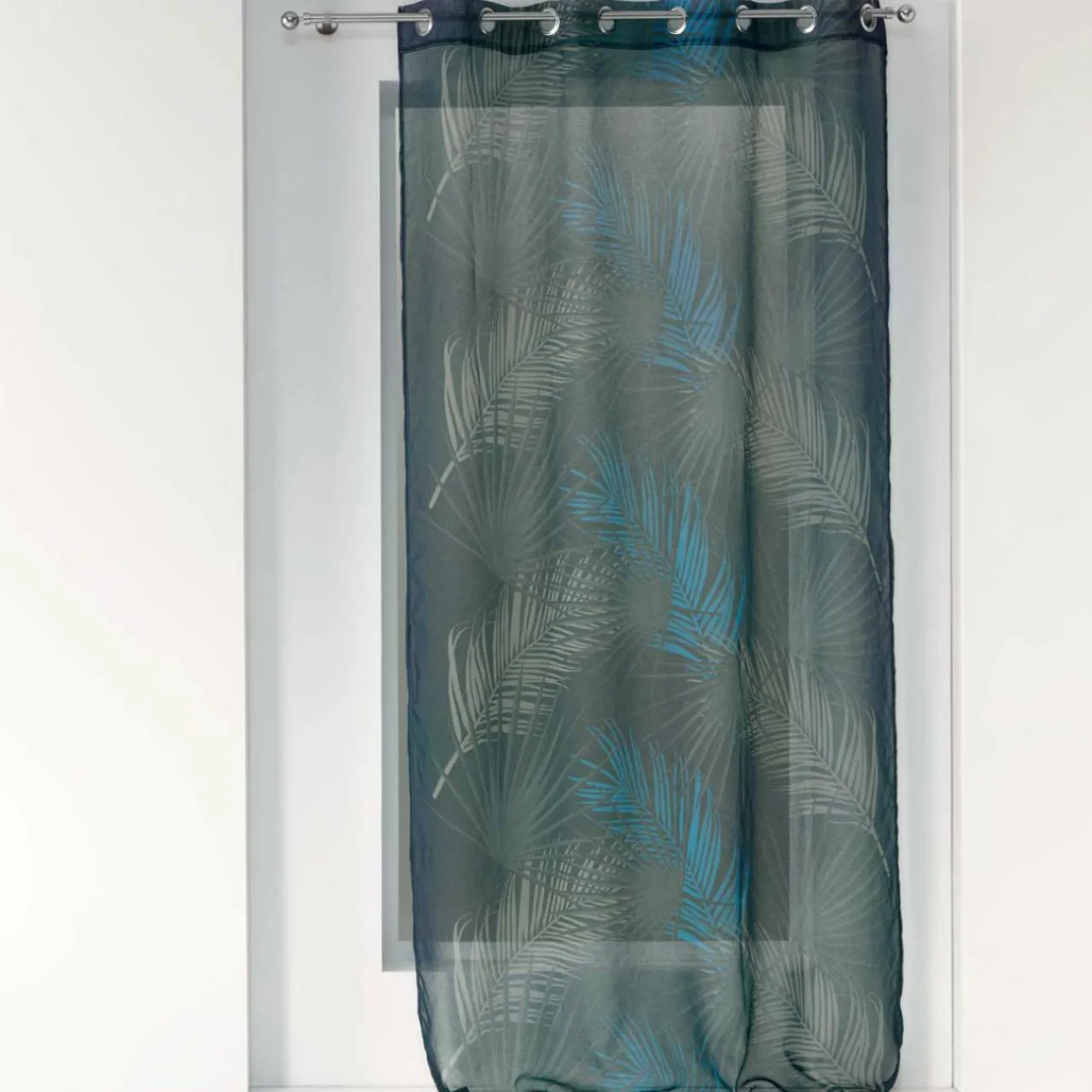 DOUCEUR D'INTERIEUR Voilage œillets (140 x 240 cm) Malyssa Bleu Best