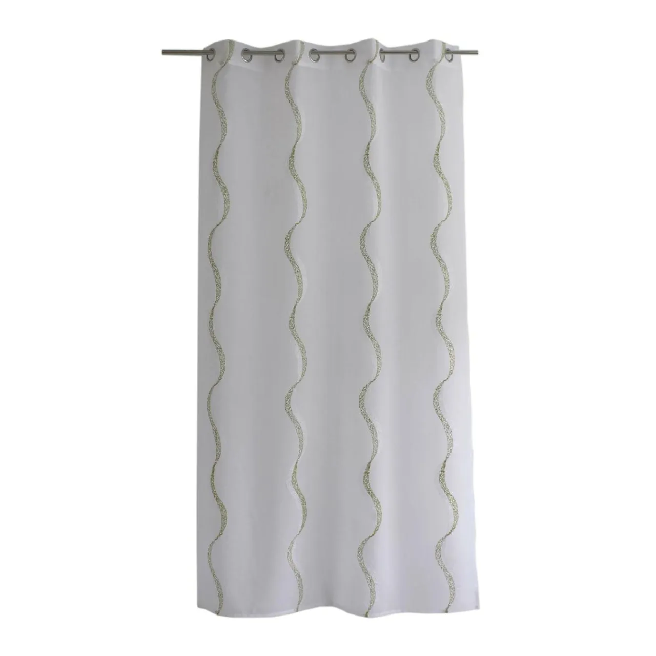 ENJOY HOME Voilage œillets (140 x 240 cm) Matisse Vert olive Sale