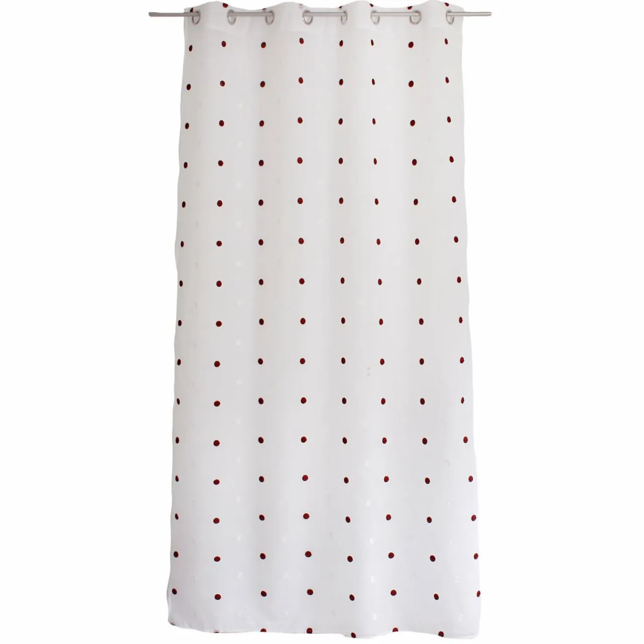 ENJOY HOME Voilage œillets (140 x 240 cm) Pointia Bordeaux Clearance