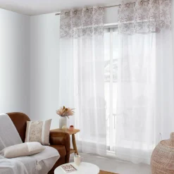 ENJOY HOME Voilage œillets (140 x 240 cm) Rosa Marron Clearance