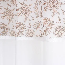 ENJOY HOME Voilage œillets (140 x 240 cm) Rosa Marron Clearance