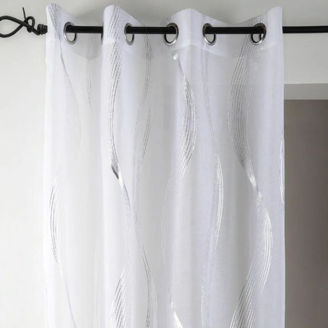 STOF Voilage œillets (135 x H240 cm) Essaouira Blanc Sale