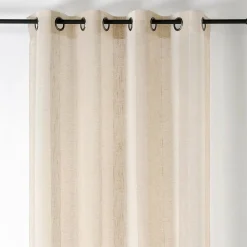 LINDER Voilage lin (140 x 280 cm) Kansas Ecru New