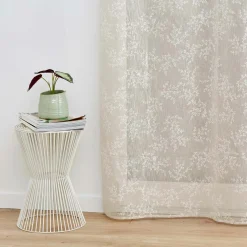 DOUCEUR D'INTERIEUR Voilage tissé (140 x 240 cm) Karla Taupe Clearance