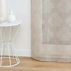DOUCEUR D'INTERIEUR Voilage tissé (140 x 280 cm) Levita Taupe Outlet