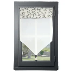 STOF Voilage vitrage passe-tringle (60 x 90 cm) Clarine Ecru Clearance