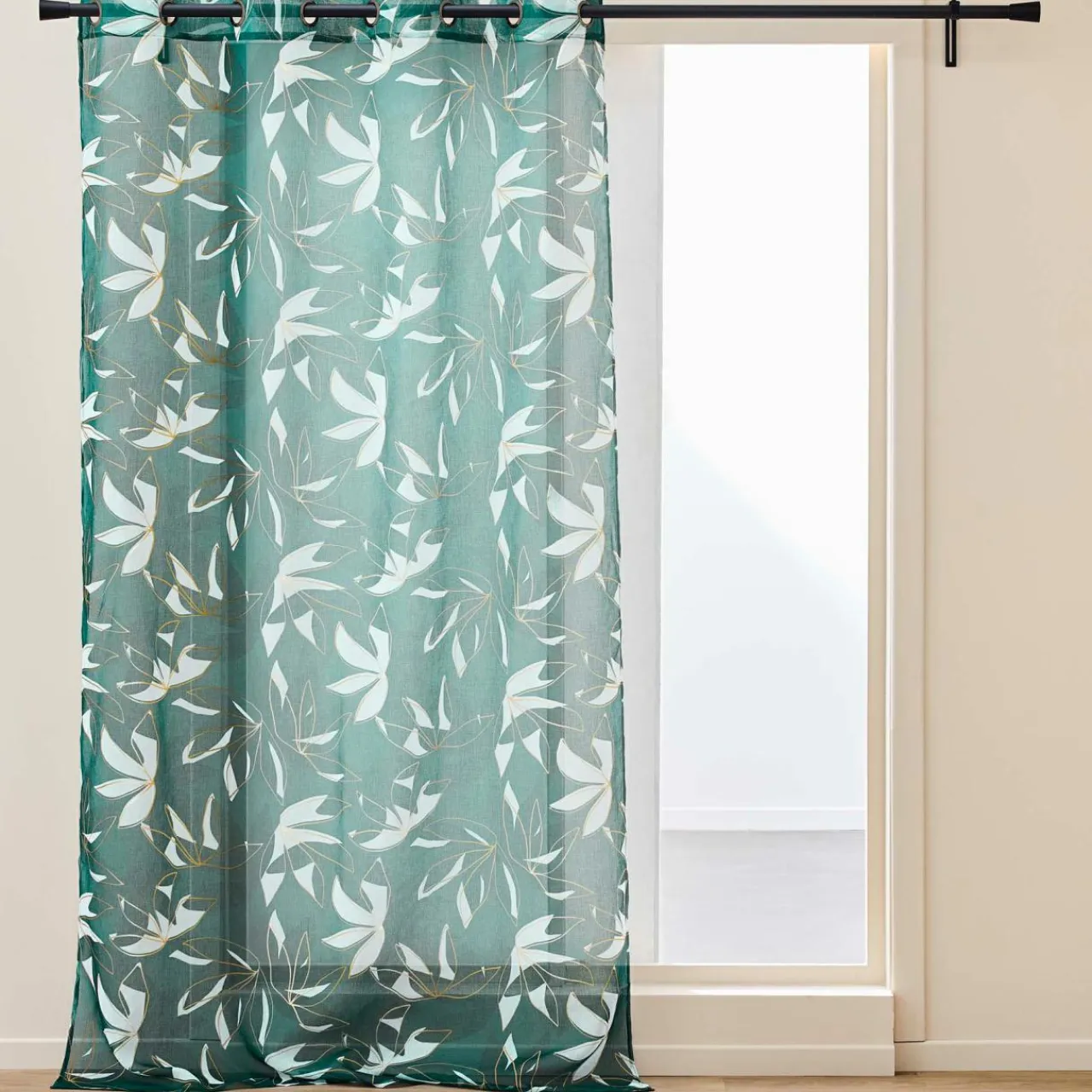 douceur d'intu017drieur Voilage (140 x 240 cm) Elsa Vert Discount