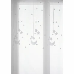 Atmosphera createur d'interieur for kids Voilage (140 x 240 cm) Etoiles Blanc Online