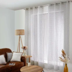 ENJOY HOME Voilage (140 x 240 cm) Eva Gris New