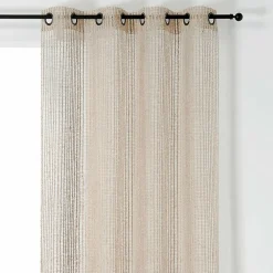 LINDER Voilage (140 x 260 cm) Kerguelen Beige New