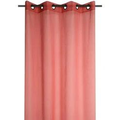 STOF Voilage (135 x 260 cm) Stacy Rouge marsala Rouge brun Sale